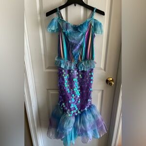 Target Mermaid Costume size L (10/12)